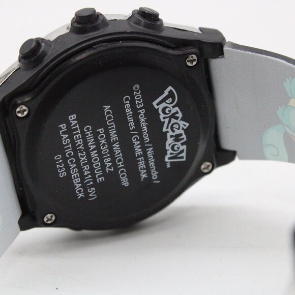 POKEMON Digital Watch Unisex Retro Cartoon Tv Series Accutime Pikachu 2023 - Picture 8 of 8
